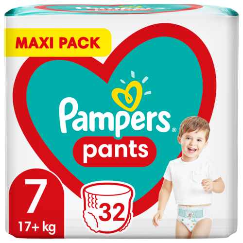 Pampers Pants #7 Maxi x32 (17+kg)