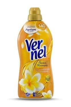 Vernel Aroma Frangipani veļas mīkstinātājs ar plumēriju ziedu aromātu x68 1.7l