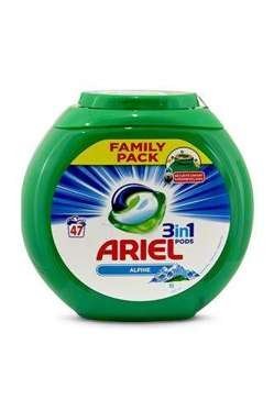Ariel Alpine 3in1 universālas kapsulas veļas mazgāšanai x47 1269g