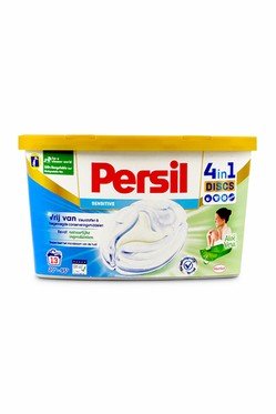 Persil Discs 4in1 Sensitive veļas mazgāšanas kapsulas 13x
