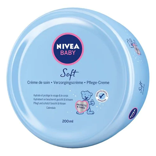 Nivea Baby Soft Pflege ķermeņa un sejas krēms 200ml