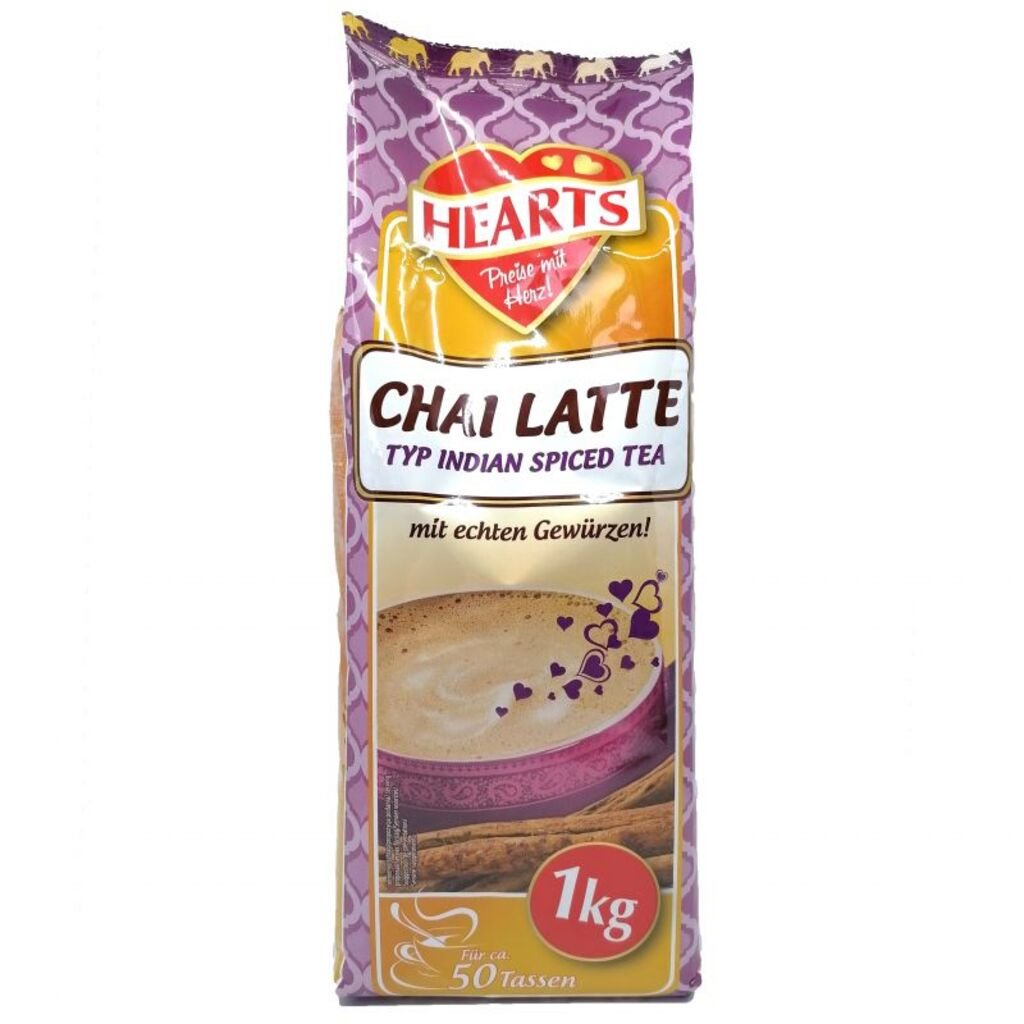 Hearts Chai Latte maisījums kapučīno pagatavošanai 1kg