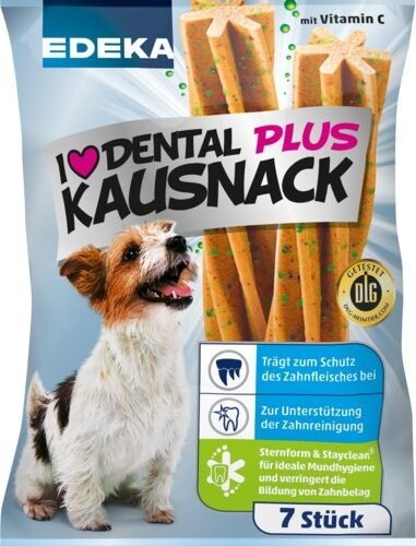 Edeka Dental Plus suņu gardumi zobiem x7 210g