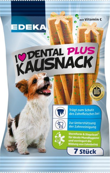 Edeka Dental Plus suņu gardumi zobiem x7 210g