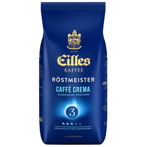 Eilles Rostmeister Caffe Crema kafijas pupiņas 1kg