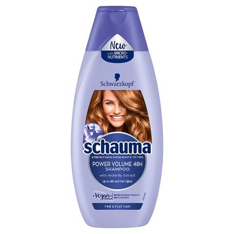 Schauma šampūns matu kuplumam ar 48h iedarbību 480ml
