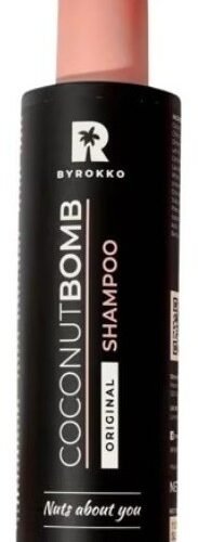 BYROKKO Shine Brown Coconut Bomb šampūns 200ml