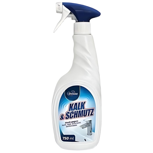 DELUXE tīrīšanas līdzeklis kaļķakmens un rūsas noņemšanai 750ml