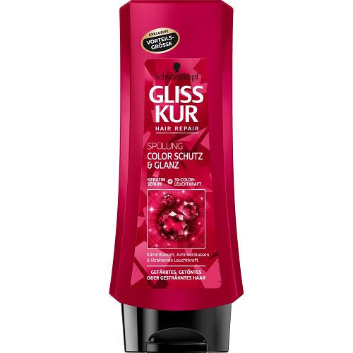 Gliss Kur Color Schutz Glanz kondicionieris krāsotiem matiem 200ml