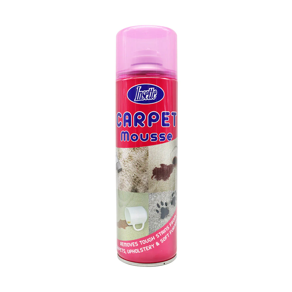 INSETTE tīrīšanas līdzeklis - putas paklāju tīrīšanai 500ml