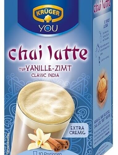 KRUGER Chai-Latte vaniļa-kanēlis tēja (10) 250g