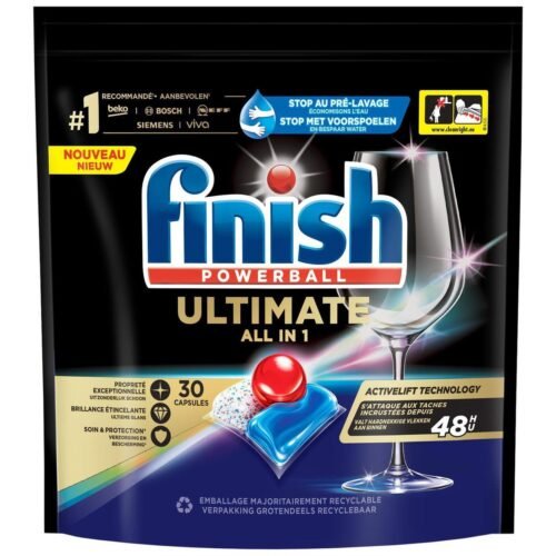 FINISH Ultimate All in 1 trauku mazgāšanas kapsulas 30gab