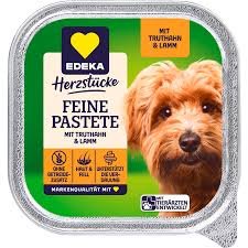 Edeka Feine Pastēte suņiem ar tītara