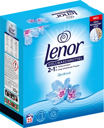 Lenor Aprilfrisch veļas mazgāšanas pulveris 1.625kg 25mr