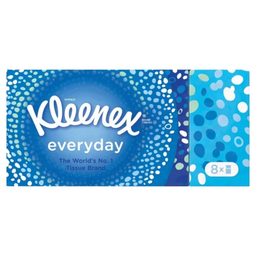 KLEENEX Everyday salvetes paciņās 8gab