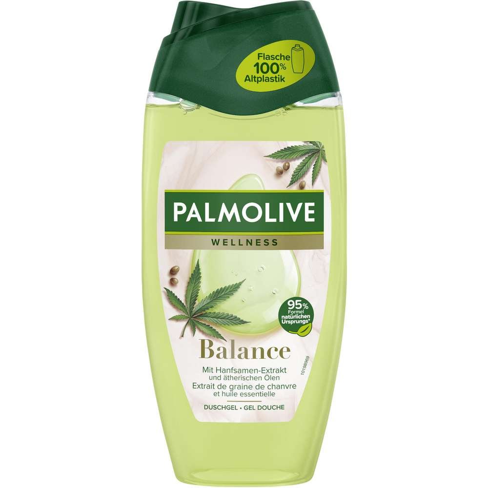 Palmolive Wellness Balance dušas želeja ar kaņepju sēklu ekstraktu 250ml