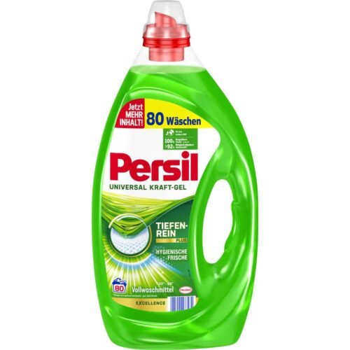 PERSIL šķidrais veļas mazgāšanas līdzeklis krāsainai un baltai veļai (80) 4L