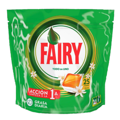 FAIRY All in One Orange trauku mazgāšanas kapsulas 25gab