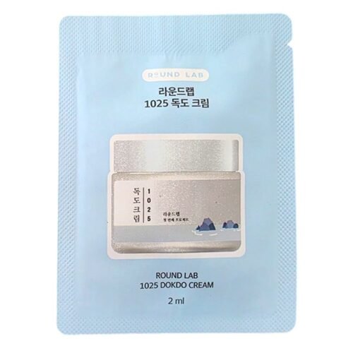 ROUND LAB 1025 Dokdo Cream Pouch Sample 2 ml
