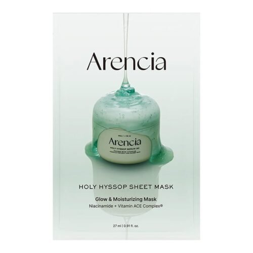 ARENCIA Holy Hyssop Sheet Mask,27 ml