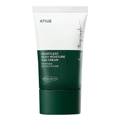 ANUA Heartleaf Silky Moisture Sun Cream SPF50+ PA++++ 50 ml