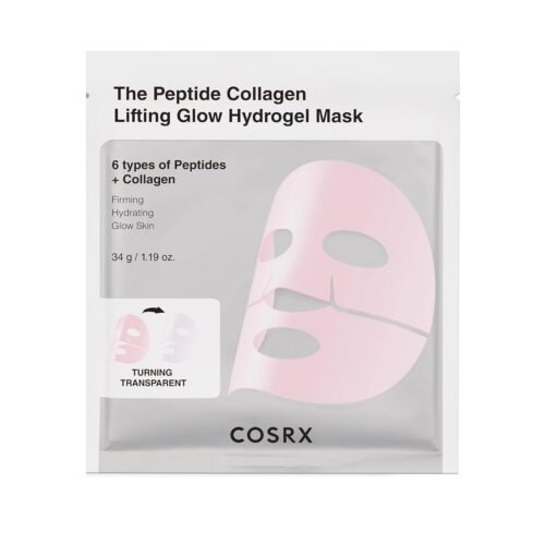 COSRX Peptide Collagen Glow maska sejas ādai ar kolagēnu 34g
