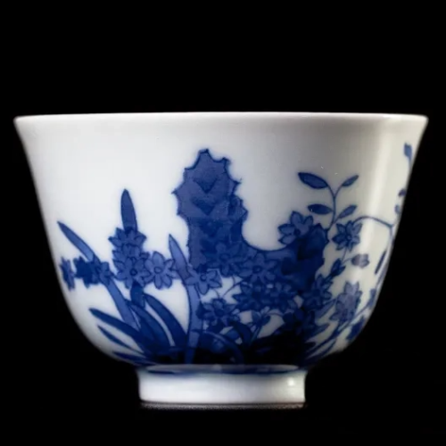 Krūze # 26267, Jingdezhen porcelāns, roku apgleznošana, 65 ml.