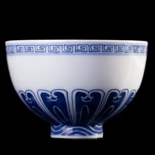 Krūze # 26240, Jingdezhen porcelāns, roku apgleznošana, 95 ml.