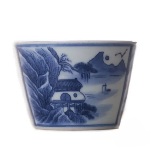 Krūze # 26225, Jingdezhen porcelāns, roku apgleznošana, 80 ml.