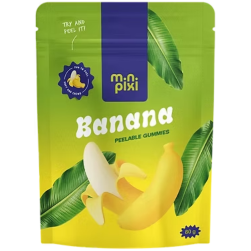 MINI PIXI Peelerz Banana želejas konfektes 85g