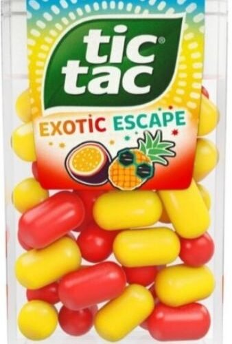 TIC TAC Exotic Escape dražejas 18g