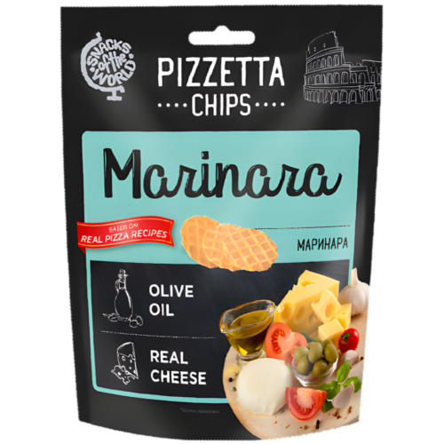 PIZZETTA CHIPS Marinara maizes uzkodas 70g