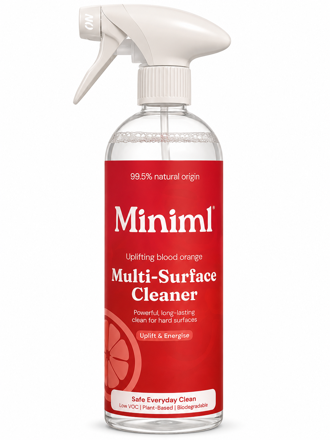 MINIML multifunkcionāls tīrīšanas līdzeklis ar apelsīnu aromātu 750ml