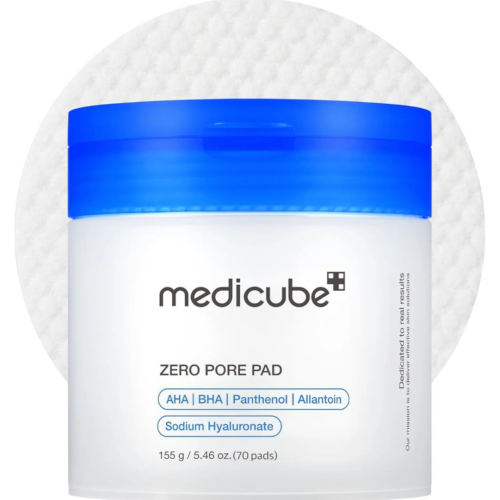 MEDICUBE Zero Pore tonizējoši spilventiņi sejas ādai 70gab 155g