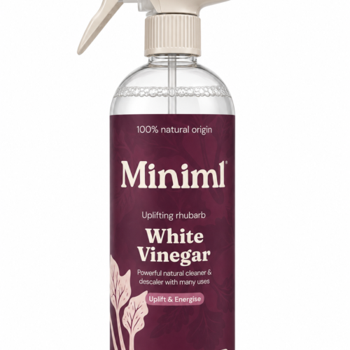 MINIML multifunkcionāls tīrīšanas līdzeklis ar etiķi un rabarberu aromātu 750ml