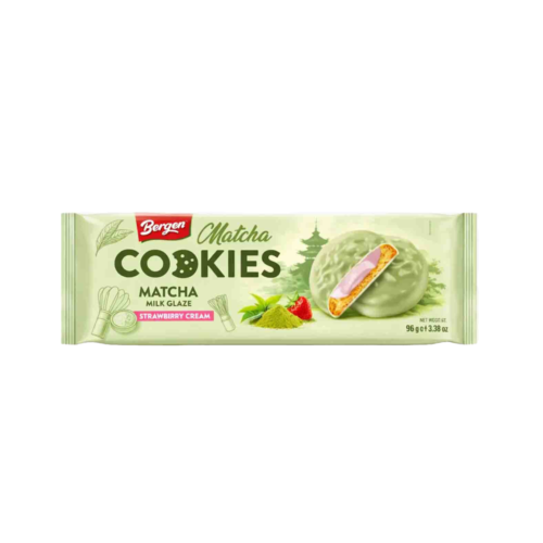 BERGEN Matcha Milk Glaze cepumi 96g