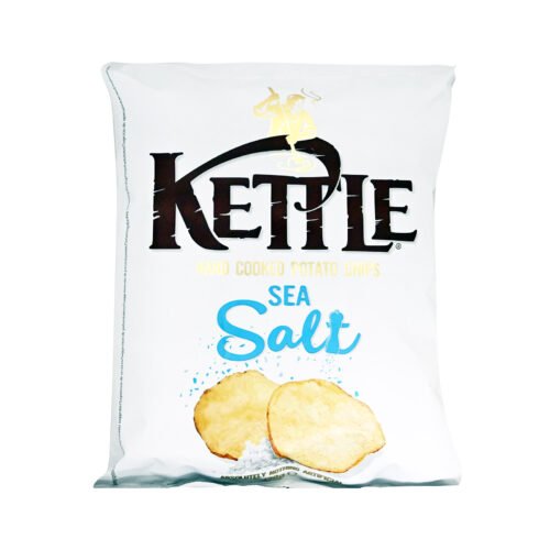 KETTLE Sea Salt kartupeļu čipsi 130g