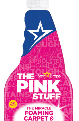 THE PINK STUFF tīrīšanas līdzeklis paklājiem un mīkstajām mēbelēm 500ml