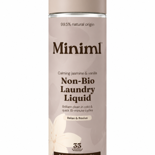 MINIML veļas mazgāšanas līdzeklis ar jasmīna un vaniļas aromātu 1L