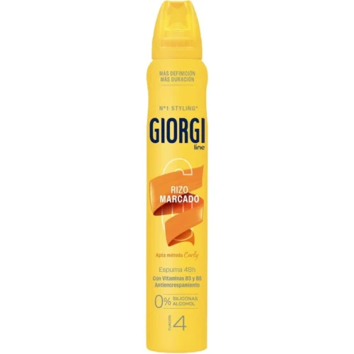 Giorgi Line Rizos Marcados Espuma Fijadora Método Curly N4 250ml