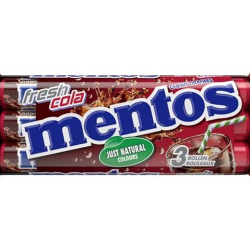 MENTOS Fresh Cola dražejas (3) 112.5g