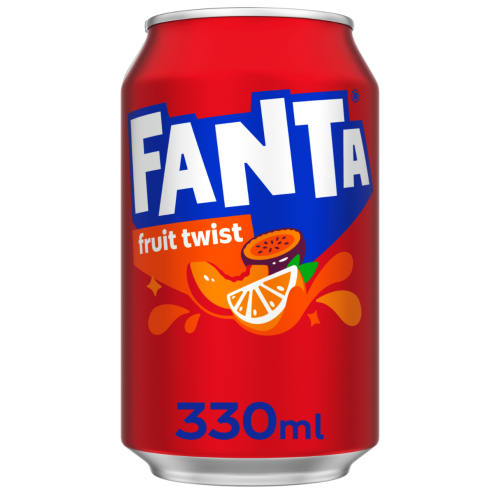 FANTA UK Fruit Twist, bundžiņā 330ml