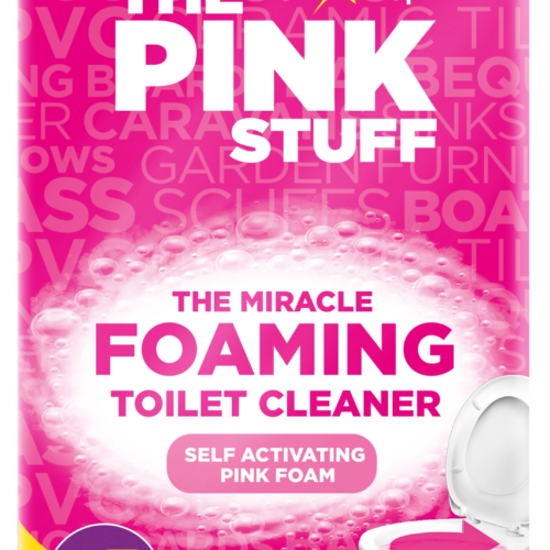 THE PINK STUFF putojošs tualetes poda tīrīšanas līdzeklis - pulveris 3x100g