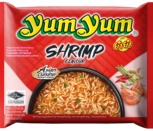 YUM YUM Shrimp nūdeles 60g