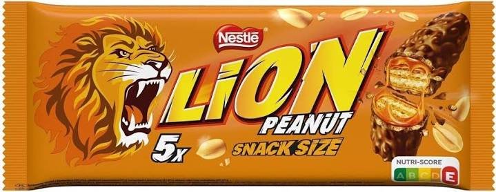 LION Peanut šokolādes batoniņi (5) 150g