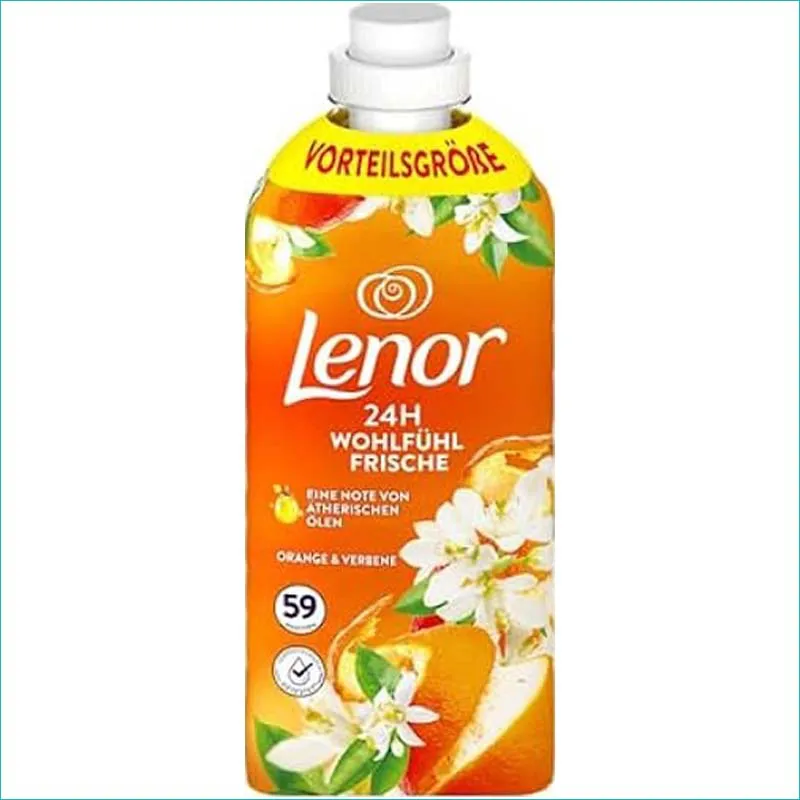 LENOR Orange&Verbene veļas mīkstinātājs (59x) 1,239L