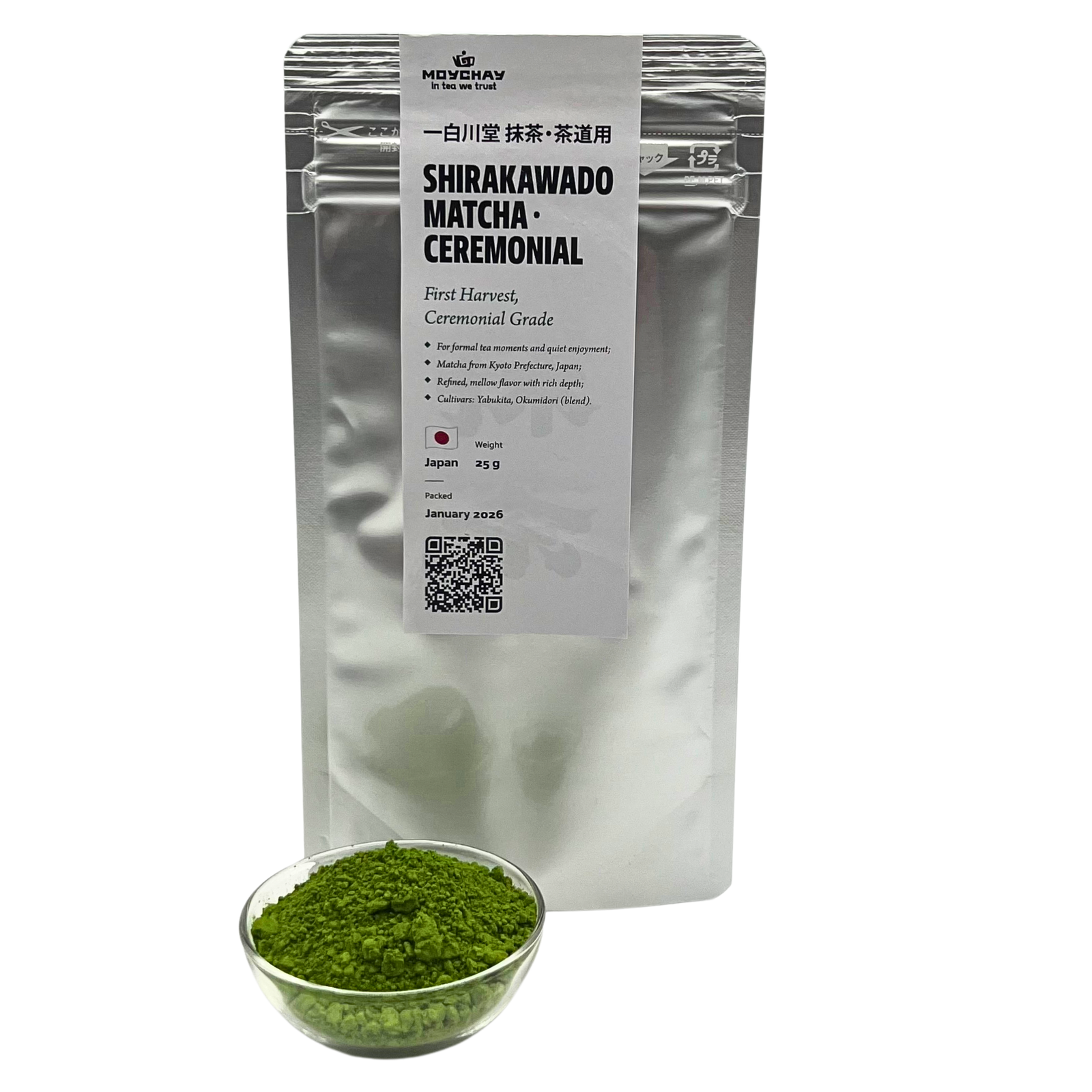 SHIRAKAWADO MATCHA CEREMONIAL 25 g