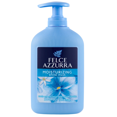 FELCE AZZURRA White Musk mitrinošas šķidrās ziepes 300ml