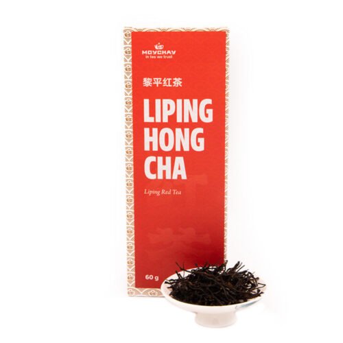 Melnā tēja Liping Hong Cha, ķīniešu tēja no Liping County, Guizhou province (sarkanā tēja), 60g, svars 150 grami