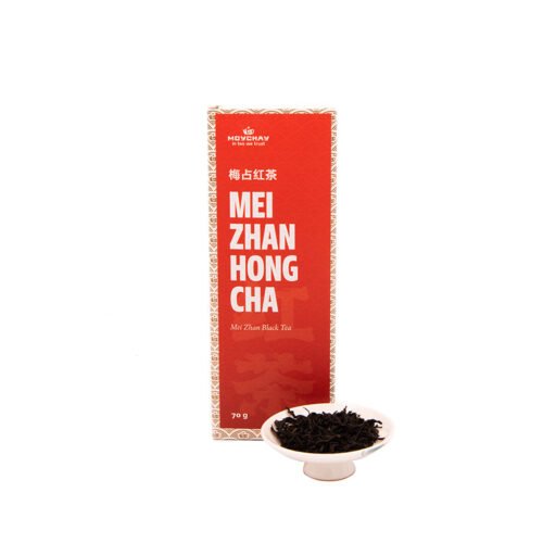 Melnā tēja Mei Zhan Hong Cha, ķīniešu tēja (Sarkanā tēja), 70g, Title 150 grami